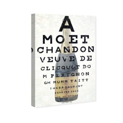 ” Champagne Eye Chart “ - Chic Decora