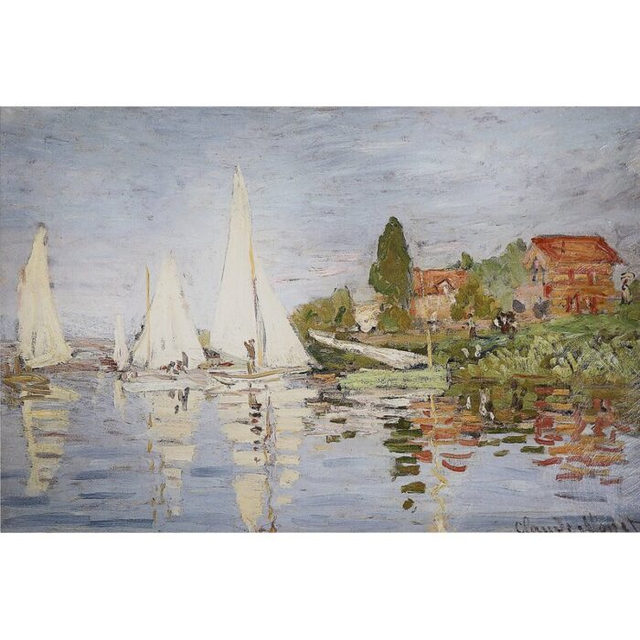 ” Chapelton At Argenteuil ” by Claude Monet - Chic Decora