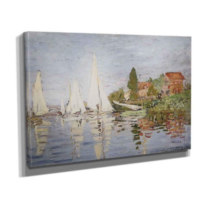 ” Chapelton At Argenteuil ” by Claude Monet - Chic Decora