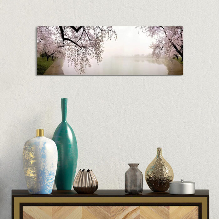 ” Cherry Blossoms At The LakesideWashington DC, USA ” by Panoramic Images - Chic Decora