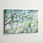 ” Cherry Blossoms II ” by Tre Sorelle Studios Painting Print - Chic Decora