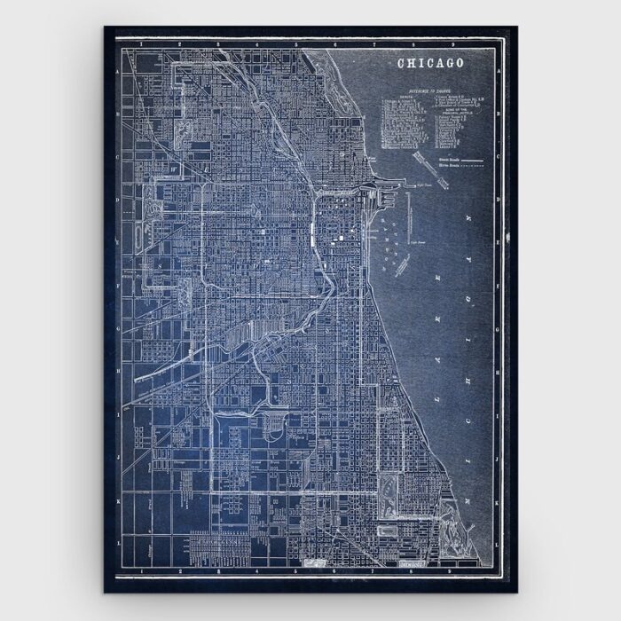 ” Chicago Sketch Map “ - Chic Decora