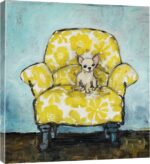 ” Chihuahua On Chair “ - Chic Decora