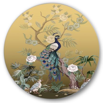 ” Chinoiserie With Birds And Peonies VI “ - Chic Decora