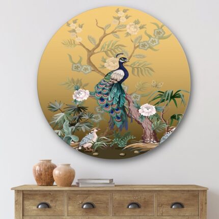 ” Chinoiserie With Birds And Peonies VI “ - Chic Decora