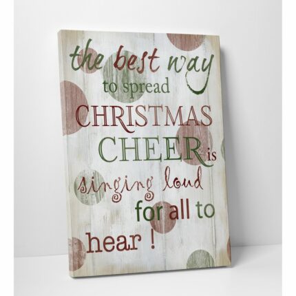 ” Christmas Cheer Type ” by Carol Robinson - Chic Decora