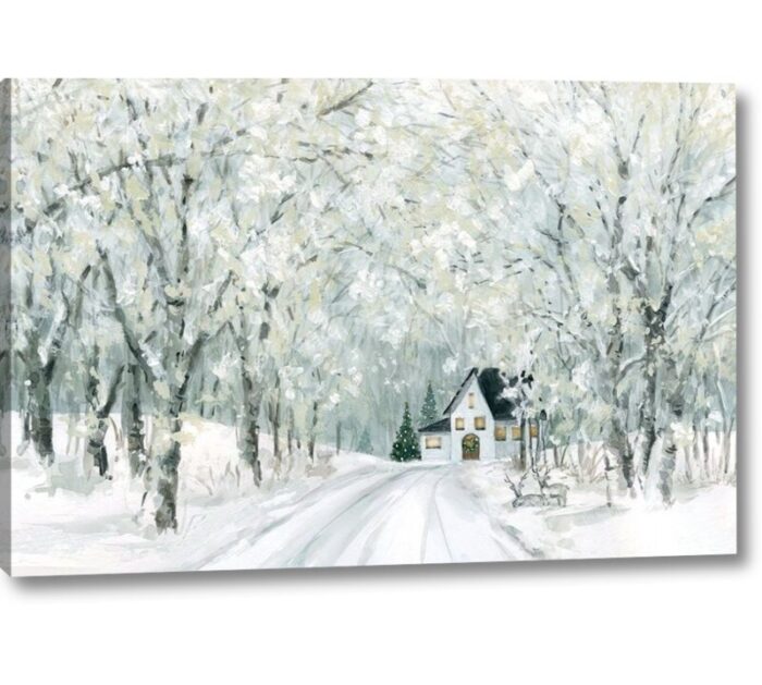 ” Christmas Lane ” by Carol Robinson - Chic Decora