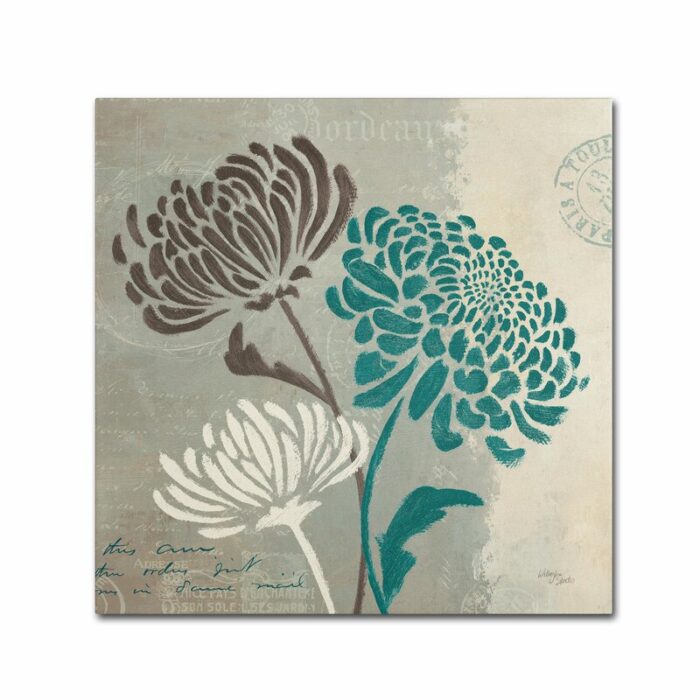 ” Chrysanthemums II ” by Wellington Studio - Chic Decora