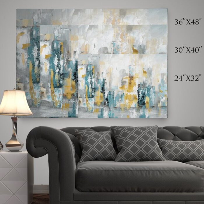 ” City Views II ” Painting Print - Chic Decora