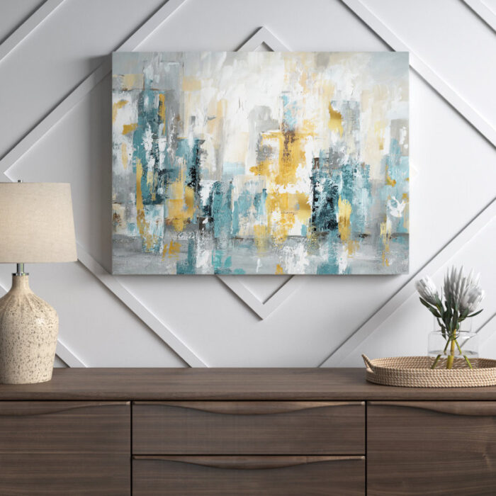 ” City Views II ” Painting Print - Chic Decora