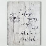 ” Close Your Eyes And Make A Wish “ - Chic Decora