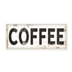 ” Coffee Typography Vintage Sign ” by Jennifer Pugh - Chic Decora