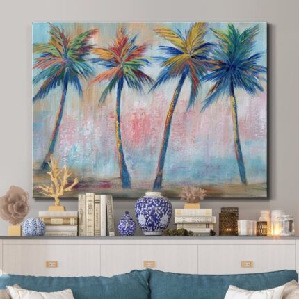 ” Color Pop Palms “ - Chic Decora