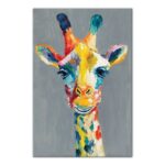 ” Colorful Giraffe “ - Chic Decora