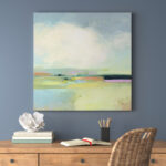 ” Colorful Horizon I ” by Julia Purinton Painting Print - Chic Decora