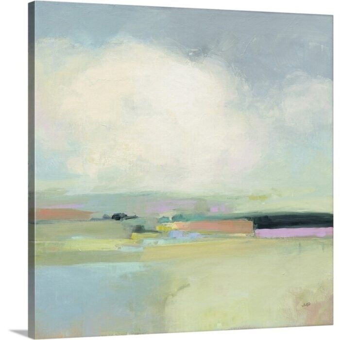 ” Colorful Horizon I ” by Julia Purinton Painting Print - Chic Decora