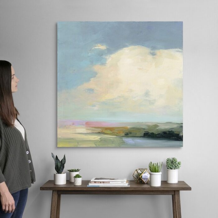 ” Colorful Horizon II ” by Julia Purinton Painting Print - Chic Decora