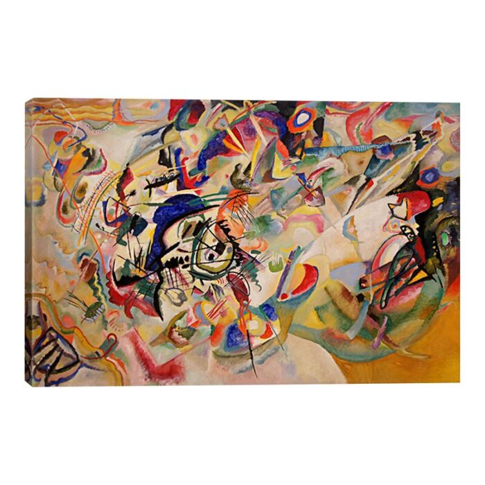 ” Composition VII ” by Wassily Kandinsky Painting Print - Chic Decora