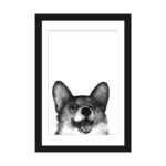 ” Corgi ” by Laura Graves - Chic Decora