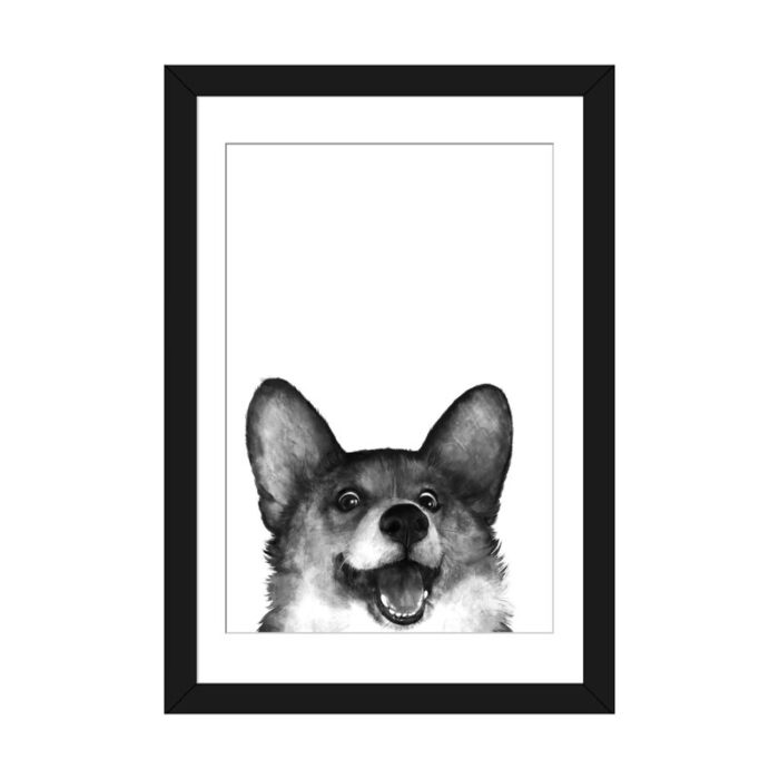 ” Corgi ” by Laura Graves - Chic Decora