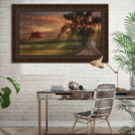 ” Country Lane Sunset “ - Chic Decora