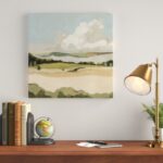 ” Cumulus Landscape II ” by Emma Scarvey Painting Print - Chic Decora