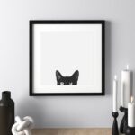 ” Curiosity (Cat) ” by Jon Bertelli - Chic Decora