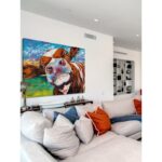 ” Curious Cow I “ - Chic Decora