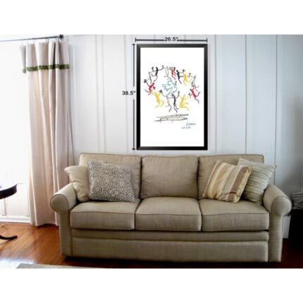 ” Dance Of Youth ” by Pablo Picasso Painting Print - Chic Decora