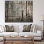 ” Dark Morning In Forest Panorama “ - Chic Decora