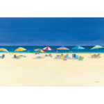 ” Day At The Beach ” by Avery Tillmon Painting Print - Chic Decora