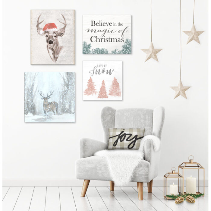 ” Deer In Winter Wonderland “ - Chic Decora