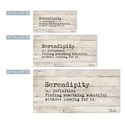 ” Define Serendipity “ - Chic Decora