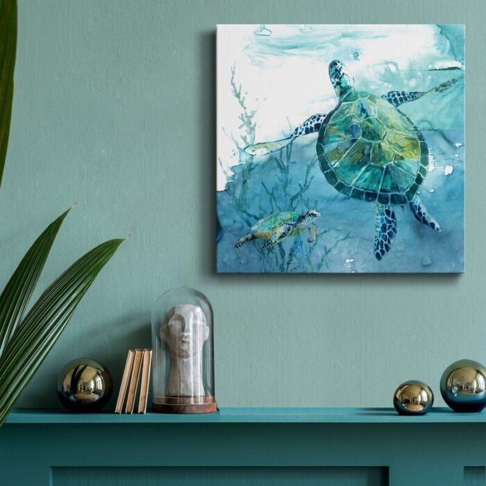 ” Delray Sea Turtle II “ - Chic Decora