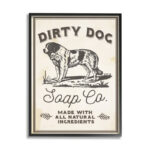 ” Dirty Dog Soap Co ” by Daphne Polselli - Chic Decora