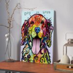 ” Dog Is Love ” by Dean Russo - Chic Decora