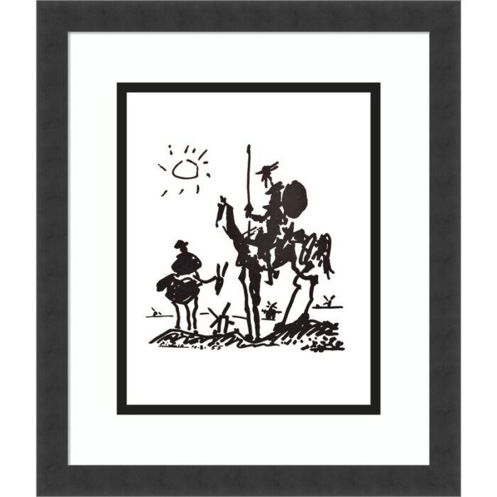 ” Don Quixote ” by Pablo Picasso - Chic Decora