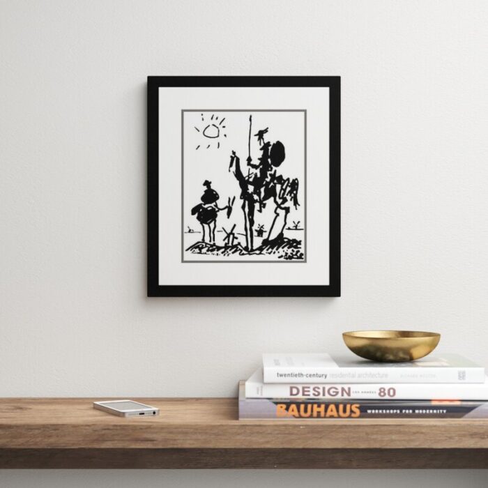 ” Don Quixote ” by Pablo Picasso - Chic Decora