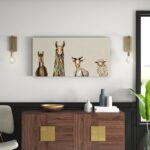 ” Donkey, Llama, Goat, Sheep ” by Eli Halpin - Chic Decora