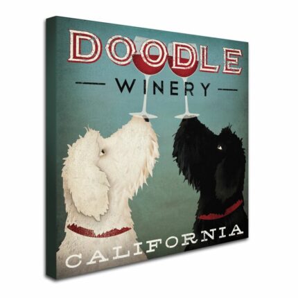 ” Doodle Wine ” by Ryan Fowler - Chic Decora