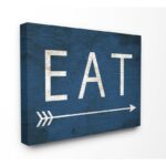 ” Eat With Arrow Blue ” by Daphne Polselli - Chic Decora