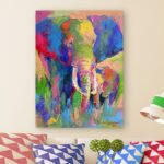 ” Elephant 1 ” by Richard Wallich - Chic Decora