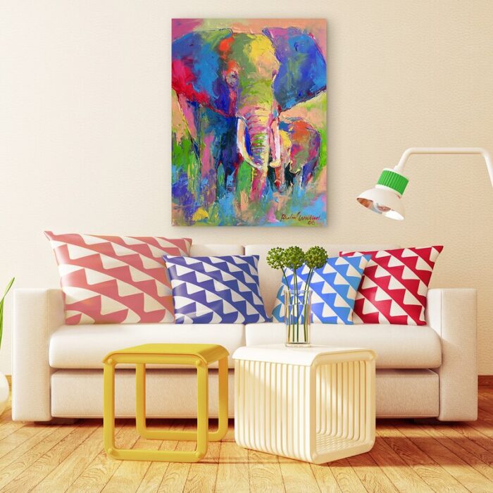 ” Elephant 1 ” by Richard Wallich - Chic Decora