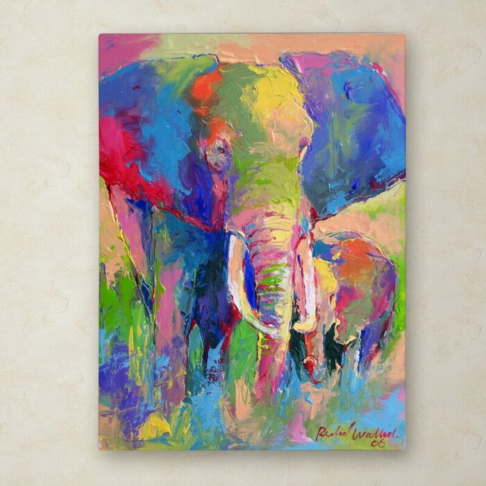 ” Elephant 1 ” by Richard Wallich - Chic Decora