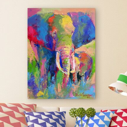 ” Elephant 1 ” by Richard Wallich - Chic Decora