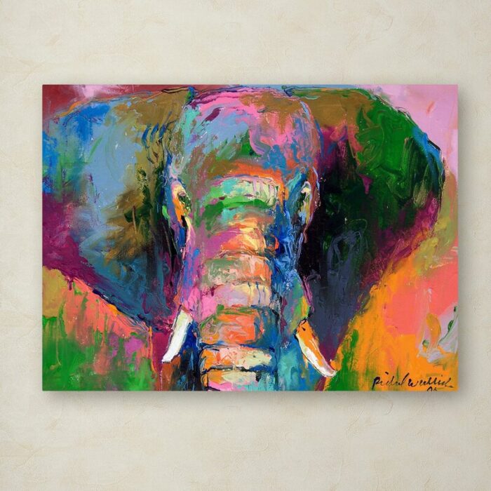 ” Elephant 2 ” by Richard Wallich - Chic Decora