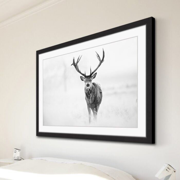 ” Elk Stare ” by Marmont Hill - Chic Decora