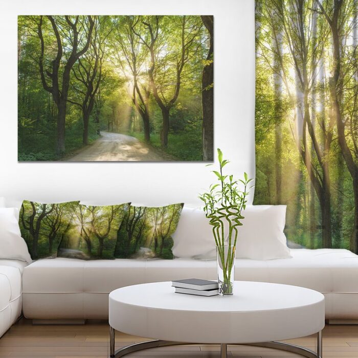 ” Evening In Green Forest “ - Chic Decora