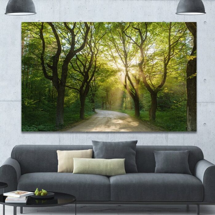 ” Evening In Green Forest “ - Chic Decora