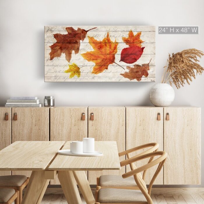 ” Fall Leaves ” by Olivia Rose - Chic Decora